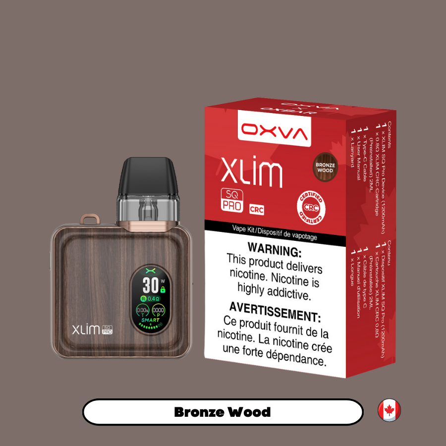 Oxva Xlim SQ Pro - Bronze Wood (Vape Kit)