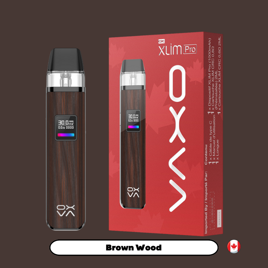 Oxva Xlim Pro - Brown Wood (Vape Kit)