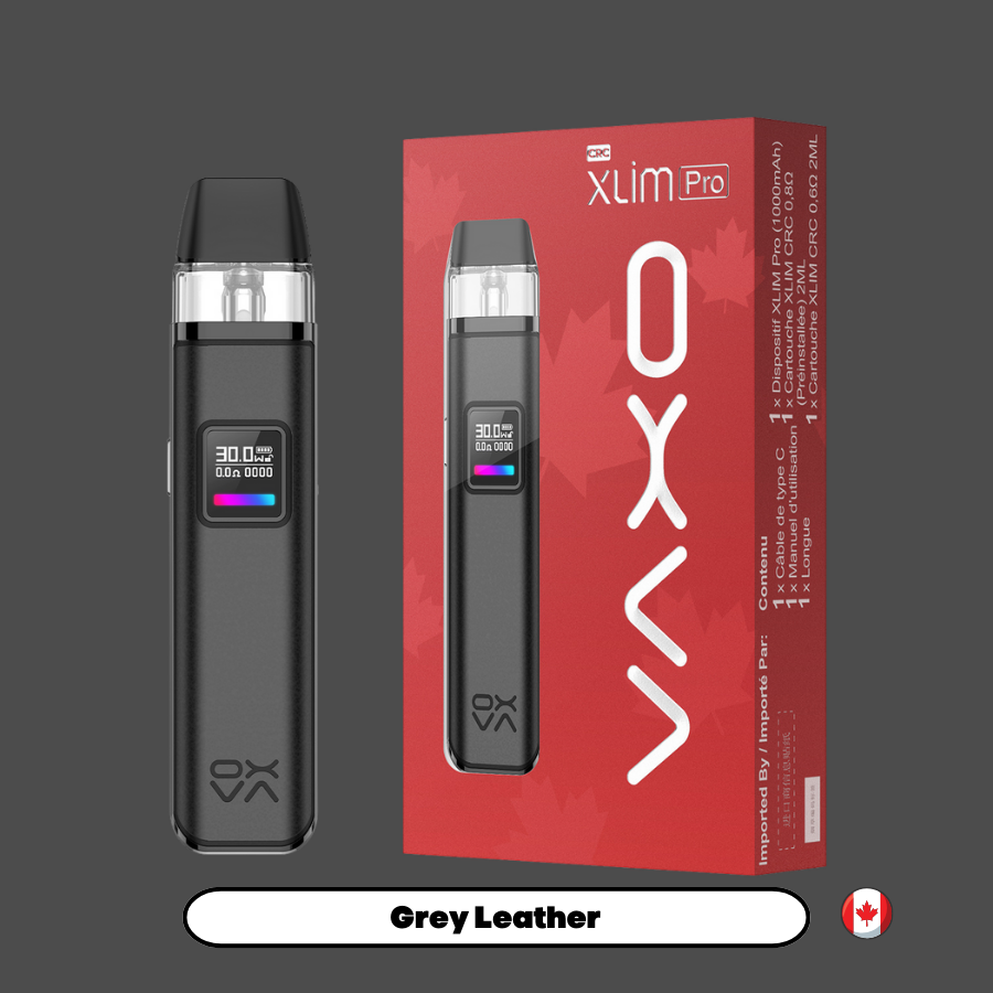 Oxva Xlim Pro - Grey Leather (Vape Kit)