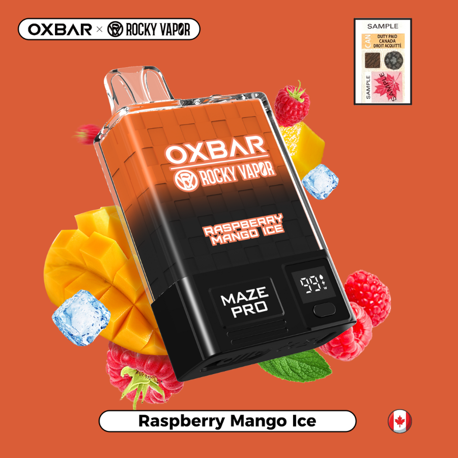 Rocky Vapor Oxbar Maze Pro - Raspberry Mango Ice