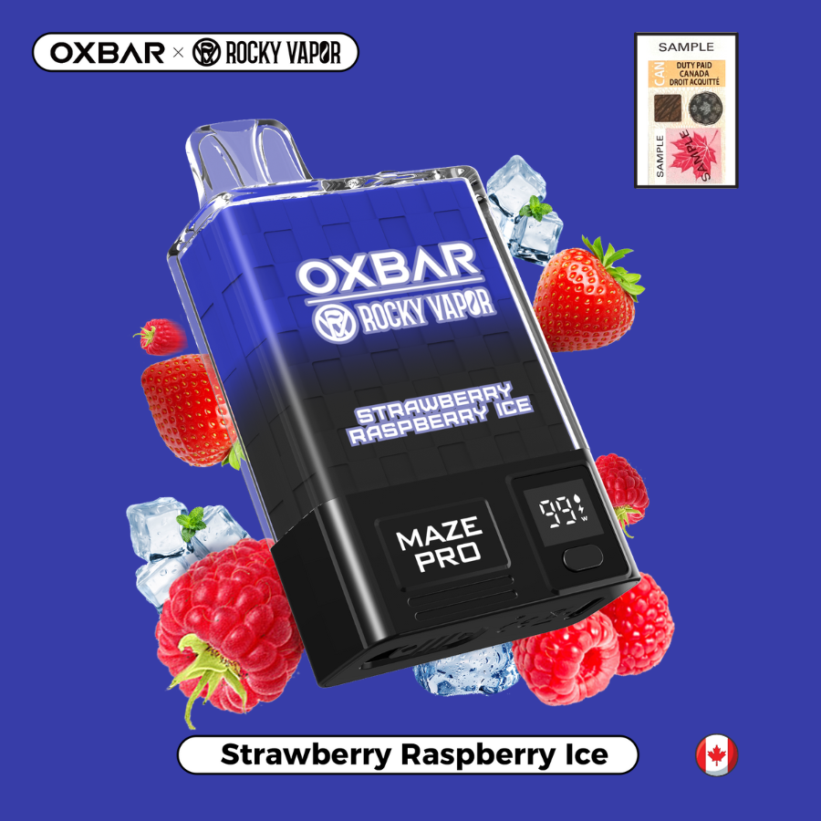 Rocky Vapor Oxbar Maze Pro - Strawberry Raspberry Ice