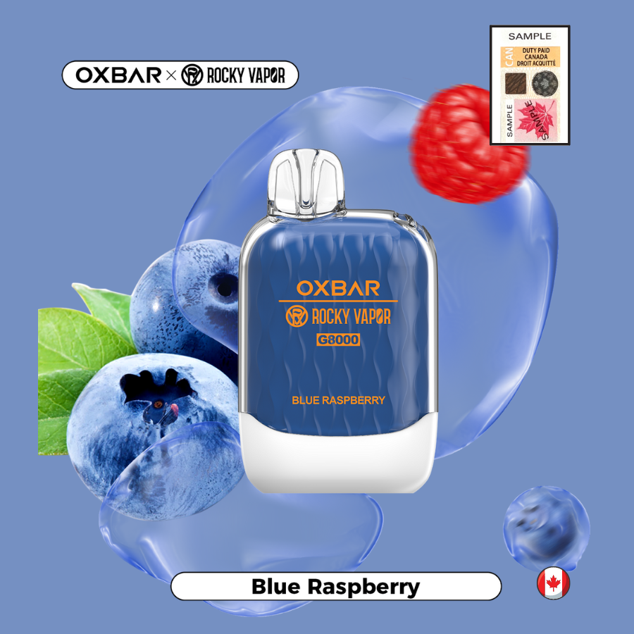 OXBAR Rocky vapor G-8000 Blue Raspberry