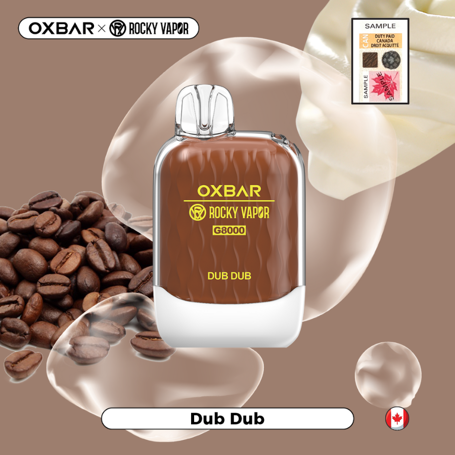 OXBAR Rocky vapor G-8000 DUB DUB ( Double Double)