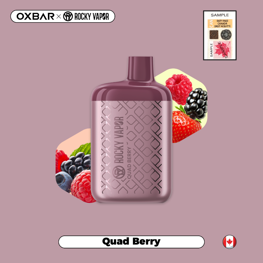OXBAR Rocky vapor 4500 Quad Berry